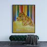 Tiger Acrylic Handmade Original Painting