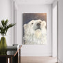 Polar Bear Handmade Acrylic Original Painting