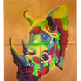 Rhino Acrylic Handmade 'Original Painting