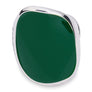 Xtinctio rainforest Vanguard Ring Hand Made in Italy by a 3rd generation goldsmith using the ancient and rarely used Etruscan enamel technique. eco-conscious jewelry ,