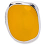 Xtinctio orangutan Vanguard Ring Hand Made in Italy by a 3rd generation goldsmith using the ancient and rarely used Etruscan enamel technique. eco-conscious jewelry ,