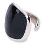 Xtinctio rhinoceros Vanguard Ring Hand Made in Italy by a 3rd generation goldsmith using the ancient and rarely used Etruscan enamel technique. eco-conscious jewelry ,