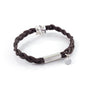 Xtinctio - Bracelet Unisex eco friendly waxed linen/cotton cord with animal charm (brass dipped in platinum) and magnetic steel clasp. Imbued with the spirit of the endangered Elephant