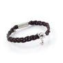 Whale and Calf Waxed Cord Bracelet - Free delivery and returns