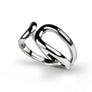 Xtinctio This 'Together Ring' in 925 Sterling Silver is engraved with the word "TOGETHER" that symbolizes our interdependence with everything on earth. It is a positive reminder of our connection to every living thing in this age of extinction. 50% of all profits go towards protecting the most endangered species on the planet earth.