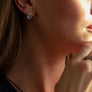 Xtinctio - Earirings -Sterling silver Leaf Earrings and Moonstone representing your commitment to protecting these critically endangered environment and their habitats. Xtinctio - For The Survival Of The Species