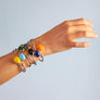 Xtinctio - Bangle Hand Made in Italy by a 3rd generation goldsmith using the ancient and rarely used Etruscan enamel technique with 925 Silver. Imbued with the spirit of the Polar Bear/Arctic