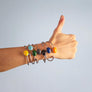 Rhino Oval Silver Bangle - Free shipping and returns