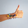 Xtinctio - Bangle Hand made in Italy, eco conscious, 925 sterling silver and enamel. Imbued with the spirit of the endangered Elephant and serving as a constant reminder that in this age of extinction,