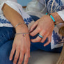 Rainbow Heart Bracelet