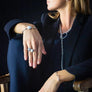 Xtinctio - Make a statement with the Etruscan Sphere ring. Each ring is individually hand Made in Italy by a 3rd generation goldsmith using the ancient Etruscan Enameling method. Imbued with the spirit of the Tiger