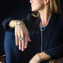 Xtinctio - This Etruscan Sphere Ring is hand made in Italy by a 3rd generation goldsmith using 925 Silver and enamel. Engraved with our X logo, it is a positive reminder of our connection to every living thing in this age of extinction. Our partner in Ocean