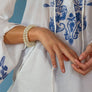 Xtinctio Moonstone Stretch Beaded Bracelet