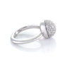 Xtinctio - Hand made in Italy by a 3rd generation Goldsmith. This eco conscious 925 silver and Lab-grown diamonds is engraved with our X logo, 50% of all profits go towards protecting the most endangered species on the planet earth.