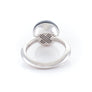 Xtinctio - This Etruscan Sphere Ring is hand made in Italy by a 3rd generation goldsmith using 925 Silver and enamel. Engraved with our logo, it is a positive reminder of our connection to every living thing in this age of extinction. Our partner in Elephant
