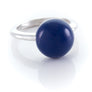 Xtinctio - This Etruscan Sphere Ring is hand made in Italy by a 3rd generation goldsmith using 925 Silver and enamel. Engraved with our X logo, it is a positive reminder of our connection to every living thing in this age of extinction. Our partner in Ocean