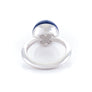 Xtinctio - This Etruscan Sphere Ring is hand made in Italy by a 3rd generation goldsmith using 925 Silver and enamel. Engraved with our X logo, it is a positive reminder of our connection to every living thing in this age of extinction. Our partner in Ocean