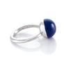 Xtinctio - This Etruscan Sphere Ring is hand made in Italy by a 3rd generation goldsmith using 925 Silver and enamel. Engraved with our X logo, it is a positive reminder of our connection to every living thing in this age of extinction. Our partner in Ocean
