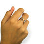 Xtinctio This 'Together Ring' in 925 Sterling Silver is engraved with the word "TOGETHER" that symbolizes our interdependence with everything on earth. It is a positive reminder of our connection to every living thing in this age of extinction. 50% of all profits go towards protecting the most endangered species on the planet earth.