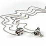 Xtinctio - This Necklace eco conscious, timeless represents love and compassion for these wonderful creatures, Pendant Hand made in Italy by a 3rd generation goldsmith and it is engraved with the word "Elephant"