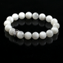 Xtinctio Moonstone Stretch Beaded Bracelet