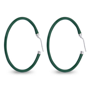 Rainforest Hoop Earrings  - Free shipping and returns