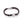 Xtinctio - Bracelet - Unisex eco friendly waxed linen/cotton cord with Polar Bear animal charm (brass dipped in platinum) and magnetic steel clasp. This bracelet is made in honor of the critically endangered Polar Bear Xtinctio - For The Survival Of The Species -