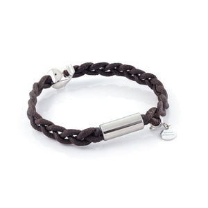 Whale and Calf Waxed Cord  Bracelet - Free delivery and returns