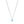 Ocean  Heart  Necklace -Free shipping and returns