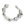 Silver Charm Bracelet with 12mm Moonstone Gemstone - Free shipping and returns
